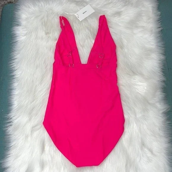 MIKOH AITUTAKI ONE PIECE PINK Sz S